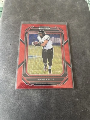 2023 Panini Prizm Draft Picks - Travis Kelce #95 Red Prizm - Image 1 of 2