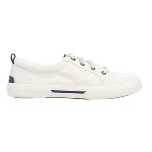 Zapatillas informales blancas con cordones Sperry Pier Wave Seacycled Baja para mujer STS8 - Imagen 1 de 5