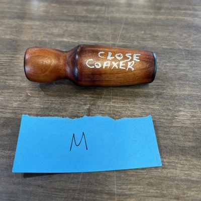 Hand-turned Walnut Predator Call — Closed-Reed Rabbit/Rodent Distress Coaxer - Image 1 of 4