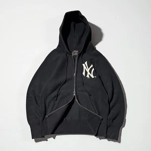 Coopers Town NY 2000s USA Zip Hoodie NY Yankees Logo Men’s Size M Used - Picture 1 of 20