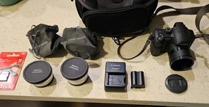 Panasonic LUMIX DMC-FZ7 Digital Camera 6MP W/2 Battery/Charger SD Card Case  - Picture 1 of 10