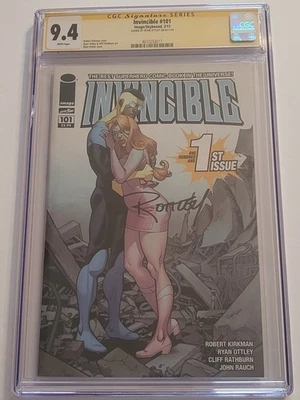 INVINCIBLE #101 1st Print  Image/Skybound 3/13 CGC 9.4 SS Ryan Ottley  - Image 1 of 3