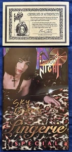 LONDON NIGHT LINGERIE SPECIAL 1995 - SIGNED By Sky Owens - Brand New - W/ COA - Picture 1 of 3