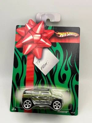 Tarjeta de regalo Hot Wheels 2007 exclusiva de Wal-Mart Rockster Real Riders RR Wheels Foto 1 de 3