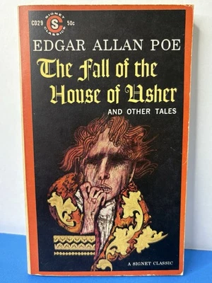 The Fall of the House of Usher by Edgar Allan Poe 1960 PB Signet Classic VTG - Image 1 of 4