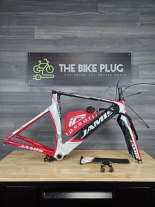 2011 Jamis T2 Carbon Fiber Triathlon TT Bike Frameset Size Small 51cm  - Picture 1 of 22