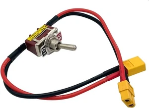 Großstrom-EIN-Aus-Elektroschalter mit XT60 / Deans T-Stecker für R - Bild 1 von 5
