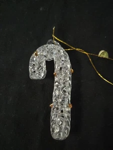 Vintage Hand Spun Glass Ornament Candy Cane - Picture 1 of 3