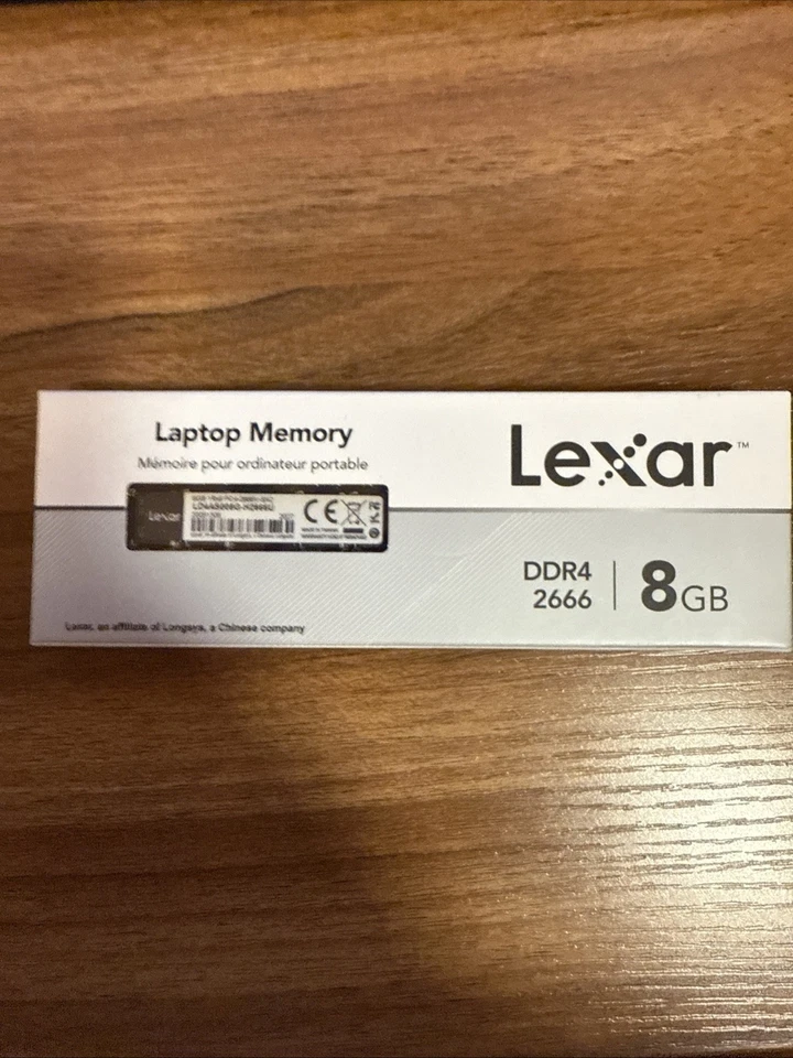 Lexar 8GB DDR4 2666 DRAM JEDEC 260 Pin SO-DIMM - Image 1 of 1