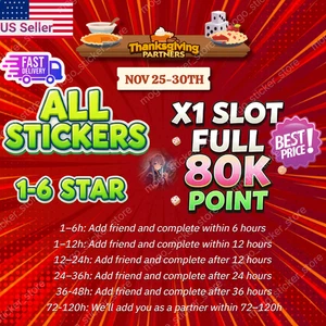 Partner event Available/ Monopoly Stickers Go 1-6 ⭐ | CHEAPEST PRICES🔥Fast⚡24/7 - Picture 1 of 4