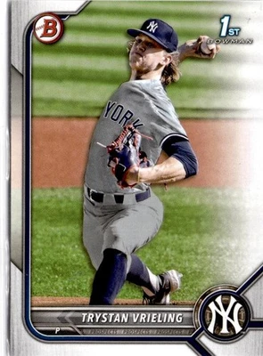 2022 Bowman Draft 1st Edition #BD-43 Trystan Vrieling - Image 1 of 2