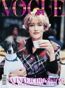 Rare MONICA BELLUCCI in VOGUE Tatjana PATITZ cover wearing WESTWOOD lovely copy - Picture 1 of 9