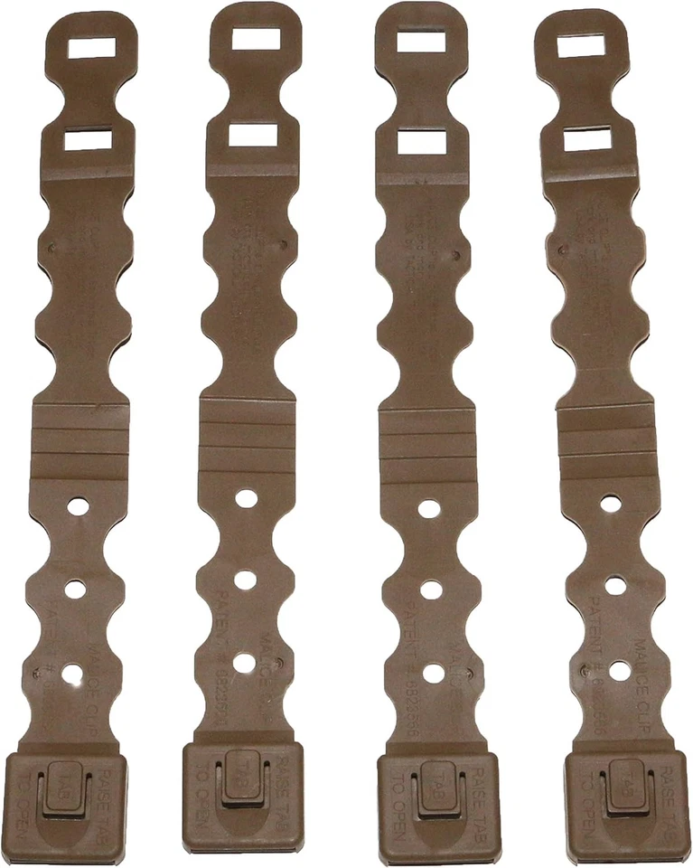 Clip de malicia Tactical Tailor Fight Light Series - Paquete de 4 (coyote corto) coyote  Foto 1 de 1