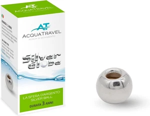 Sfera Argento Silver Globe Antibatterica Serbatoio Camper - Foto 1 di 12