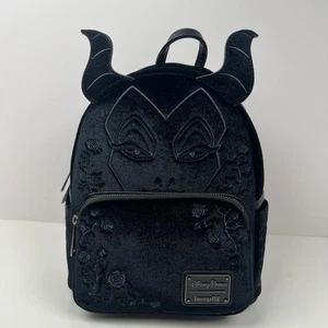 Mini mochila Loungefly villana maléfica de la Bella Durmiente de los Parques Disney nueva con etiquetas - Imagen 1 de 7