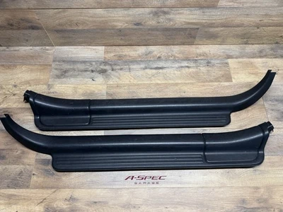 1995-1997 Honda Civic Si Delsol LH & RH Door Sill Scuff Plate Trim Panel - Image 1 of 4
