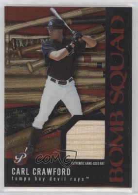 2003 Topps Pristine Bomb Squad Carl Crawford #PBS-CC - Image 1 of 2