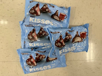 (4) Lote de bolsas de Hershey's Kisses edición limitada cacao caliente 8 OZ cada una exp. 6/2026 Foto 1 de 2