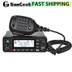 MD-9600 Dual Band Mobile Radio 136-174MHz 400-470Mhz DMR Transceiver Builtin GPS - Picture 1 of 4