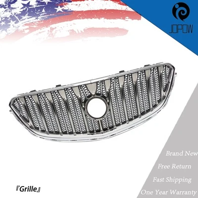 For Buick Enclave 2013-2016 2017 Chrome Black Front Upper Grill Grille New Foto 1 de 4