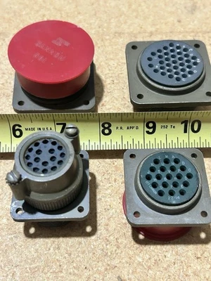 Circular Connectors Lot  - Image 1 of 4