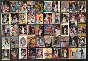Lot of 50 Different ALONZO MOURNING Basketball Cards HOF 1992-2007 BSK1433