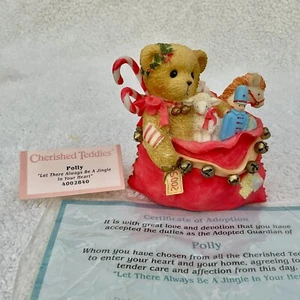 Cherished Teddies - Polly - Let There Always Be A Jingle In Your Heart - 4002840 - Picture 1 of 6