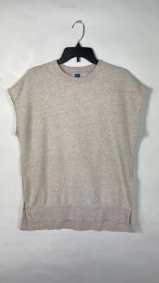 Moletom feminino Old Navy Active gola redonda sem mangas rosa espaçado tamanho XS. - Imagem 1 de 4