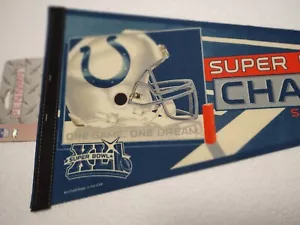 Indianapolis Colts 30 " Super Bowl XL1 Pennant - Picture 1 of 5
