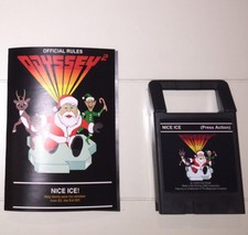 NICE ICE Odyssey2 CHRISTMAS videogame homebrew game cartridge Videopac retro fun