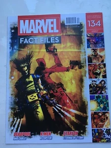 Marvel Fact Archivos Colección - Edición 134 - Eaglemoss Revista Avengers Comic - Imagen 1 de 1
