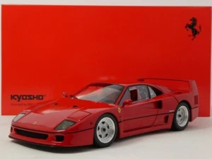 Kyosho Ferrari F40 Luz LED Weight Red 1987 1/18 08416RL-E - Imagen 1 de 5