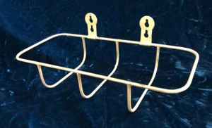 Super RARE Vintage Victorian Brass Wall Mount Sponge or Towel Holder Dated 1900 - Picture 1 of 11