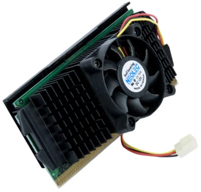 Processor CPU Intel Pentium III 600E 600MHz SL3H6 Slot1 with Cooler - Image 1 of 2