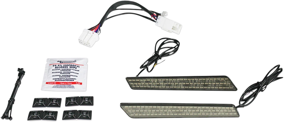 Luces de cierre de alforja 2009-2013 para Harley Road King EFI FLHR '97-'13 Smoke Foto 1 de 1