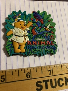 WDW Disney World Winnie Pooh Animal Kingdom safari magnet souvenir Af - Picture 1 of 4