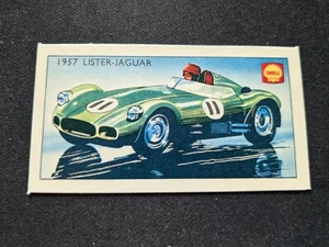 1970 Shell Racing Cars of the World Card # 33 1957 Lister Jaguar (EX) - Picture 1 of 3