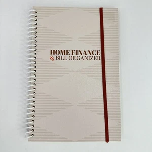 Home Finance Bill Organizer w/ Monthly Pockets Budget Planner Off White Diamond - Picture 1 of 6