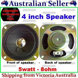 1x 4 inch SPEAKER - 5watt 8ohm - Arcade / Mame / Pinball / Projects - Picture 1 of 1