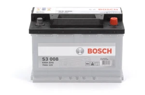 BATERÍA DE FURGONETA COCHE BOSCH 12V 70Ah FABRICANTE DE EQUIPOS ORIGINALES CALIDAD 3 AÑOS GARANTÍA S3008 - Imagen 1 de 4
