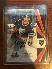 2021-22 Sereal KHL Autograph #NKH-A09 Vladislav Shutov 7/15 Neftekhimik Auto
