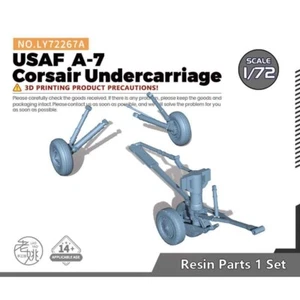 Yao's Studio LY72267A 1/72 Model Upgrade Parts USAF  A-7 Corsair Undercarriage - Picture 1 of 4