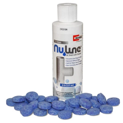Nu-Line / NuLine NL1 NL-1 97685 HVAC/R Drain Cleaner30-PT-200 ProTreat Tablets