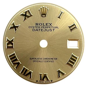 Original Rolex Oyster Perpetual Datejust 28mm Roman Dial Champagne Gold 279173 - Bild 1 von 4