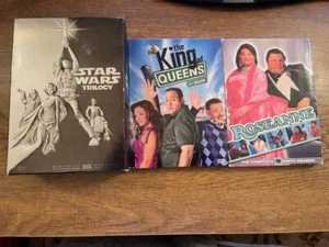 DVD BOX LOTS:ROSANNE SEASON 9, KINGS & QUEENS SEASON 9, AND STAR WARS TRILOGY - Imagen 1 de 1