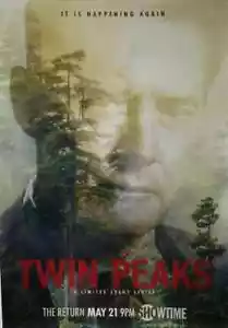 TWIN PEAKS PROMO POSTER LARGE 39 X 27 - Picture 1 of 9