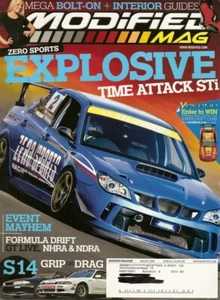 MODIFIED MAG 2006 AUG - ZERO SPORTS STi, '95 NISSAN 240SX, '91 ACURA NSX - Imagen 1 de 1