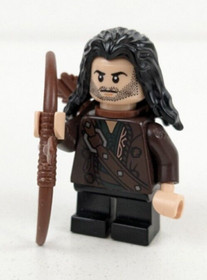 LEGO  Kili the Dwarf Minifigure Lord of Rings Hobbit Bow and Quiver 79001 lor037