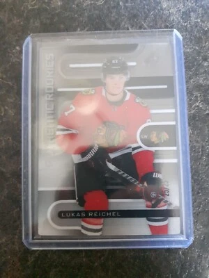 2022-23 Sp Game Used Authentic Rookies Crystal  25/25 Lukas Reichel Card# 179 - Image 1 of 2