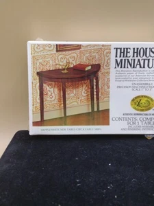 X-ACTO HOUSE OF MINIATURES HEPPLEWHITE 40004 BEISTELLTISCH UM 1800 NOS - Bild 1 von 6